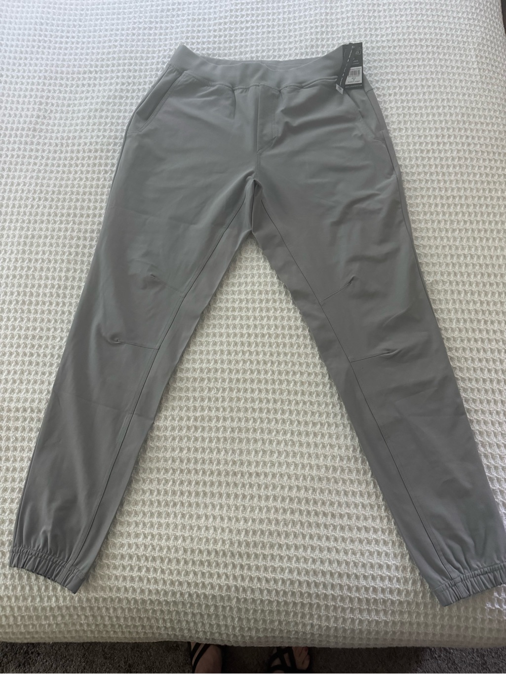Unisex Gray Athletic Jogger Pants